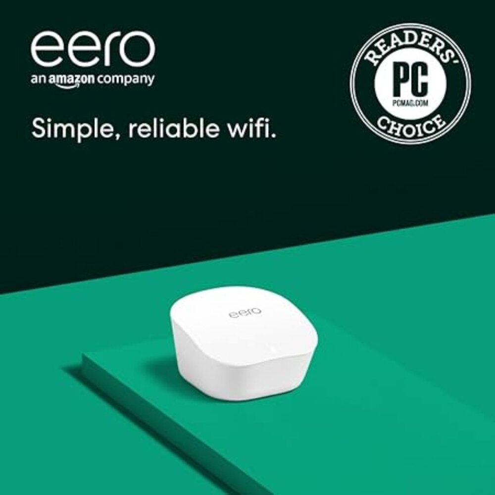 eero mesh wifi router - coverage up to 1,500 sq. ft.